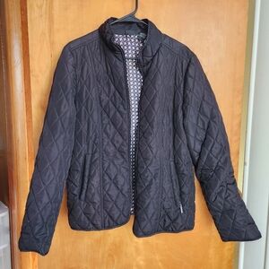 Women's Black Quilted Jacket